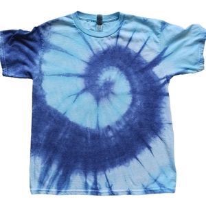 Tie Dye Blue and Turquoise